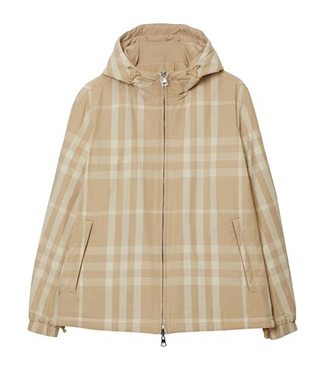 burberry reversible check jacket.